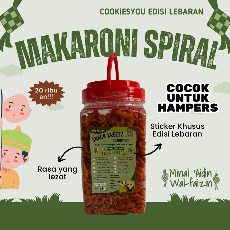 

Makaroni Spiral Balado Hampers Lebaran