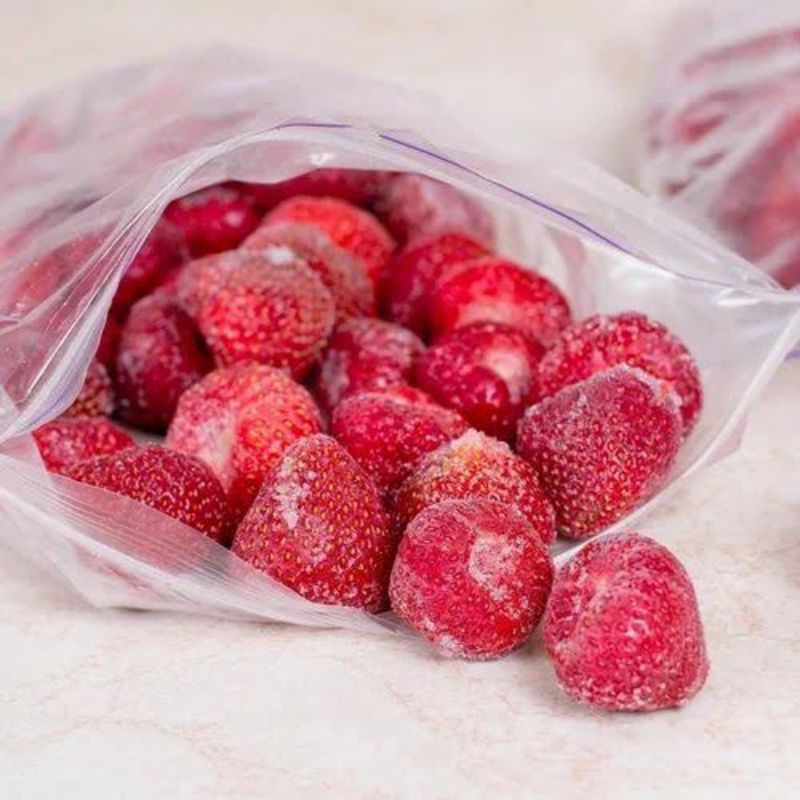

Buah Strawberry Beku / Frozen Premium - 500gr