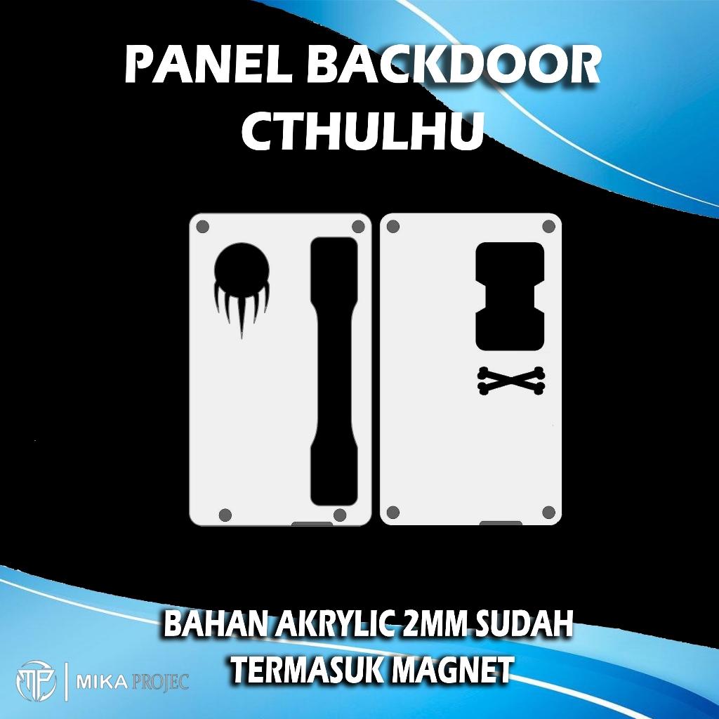 

ACCESORIES CTHUL AKRILIK CLEAR/BENING MIKAPROJECT