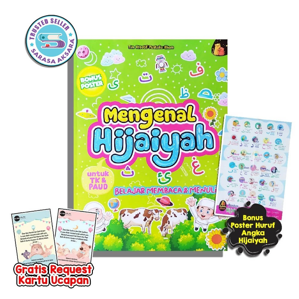 Buku Mengenal Huruf Hijaiyah Anak Tk Paud