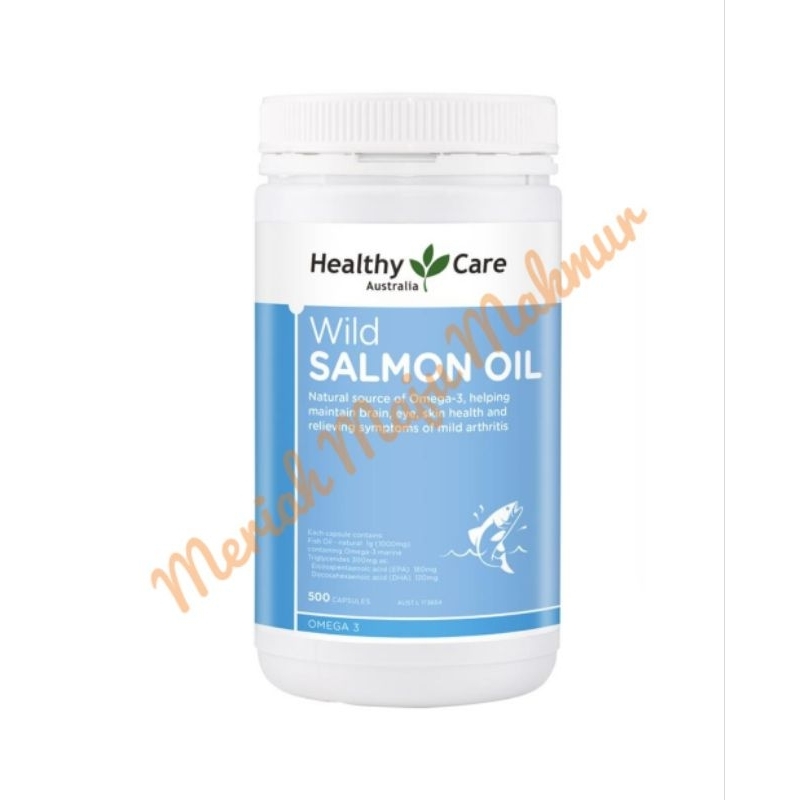 Healthy Care Wild Salmon Oil 1000mg 500 kapsul