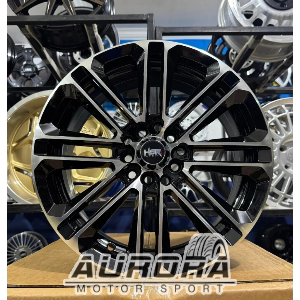 HSR Ring 18 Velg Mobil New Veloz,Xenia Pcd 5X100 - Two Tone