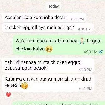 

RB Chicken Eggroll Frozen Vakum Homemade Frozen Food