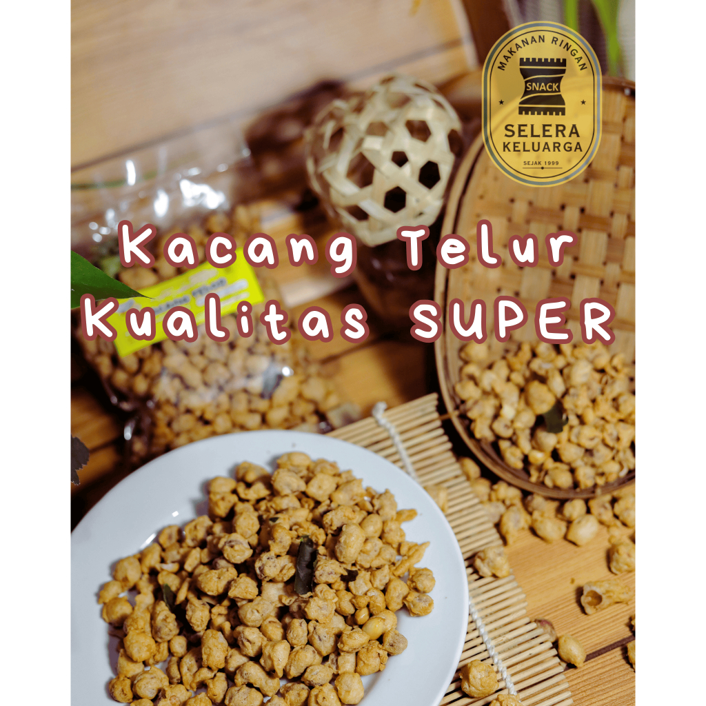 

Kacang Telur kemasan / KACANG ARAB | Snack Selera Keluarga PEKANBARU