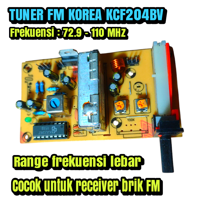 TUNER FM MONO KOREA KCF204BV