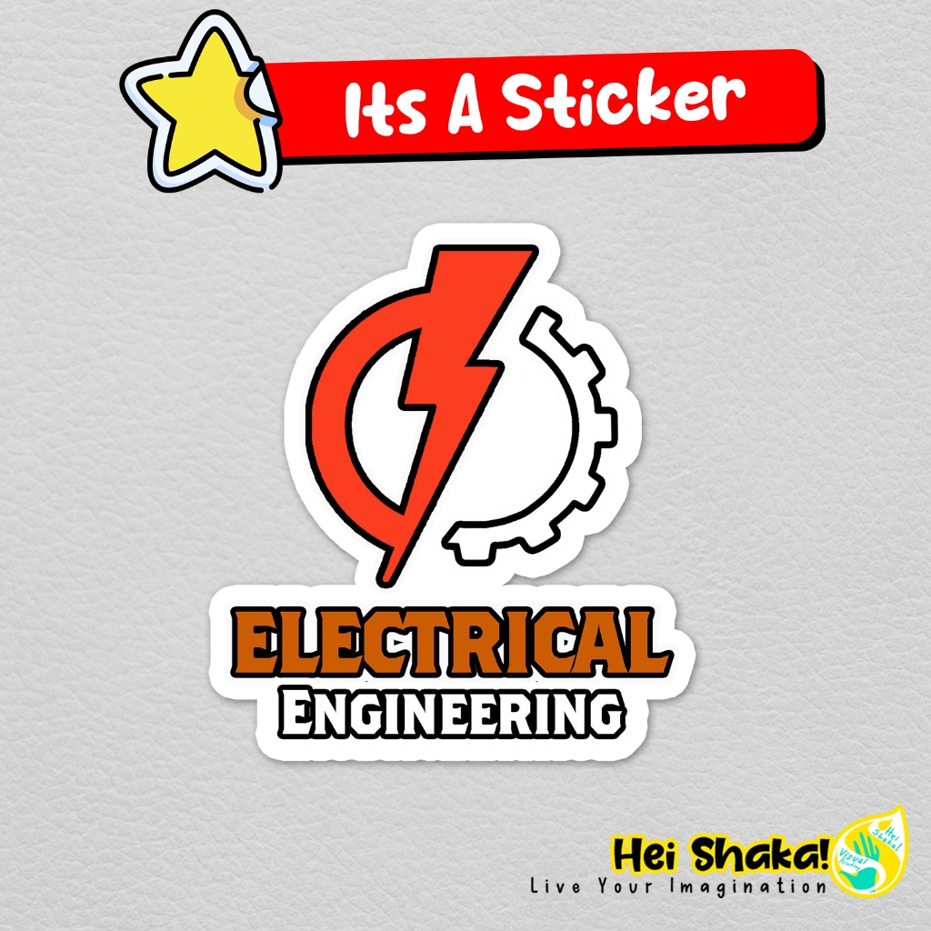 

Heishaka Stiker Electrical Engineering Sticker Pekerjaan Vinyl Anti Air