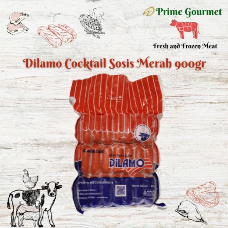 

Dilamo Cocktail Sosis Merah 900gr