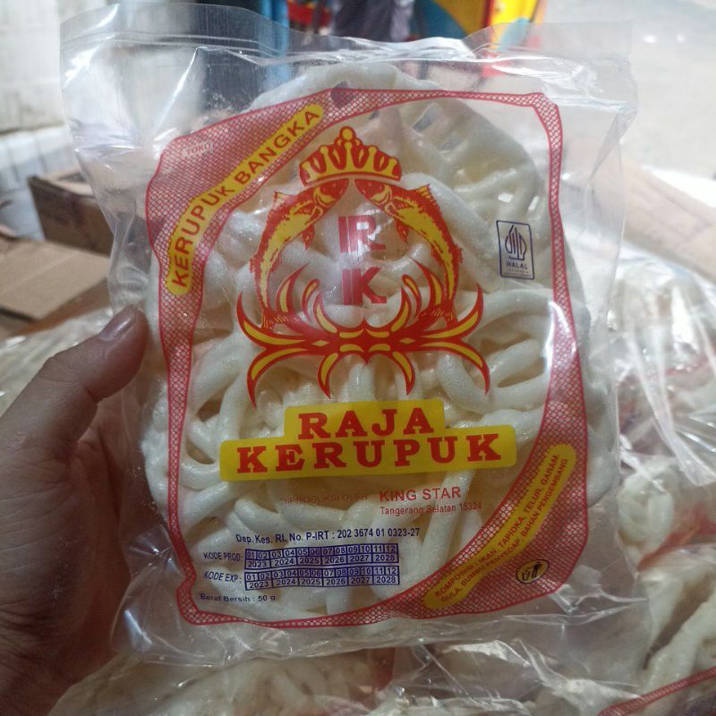 

Kerupuk RK isi 2pcs Harga Eceran