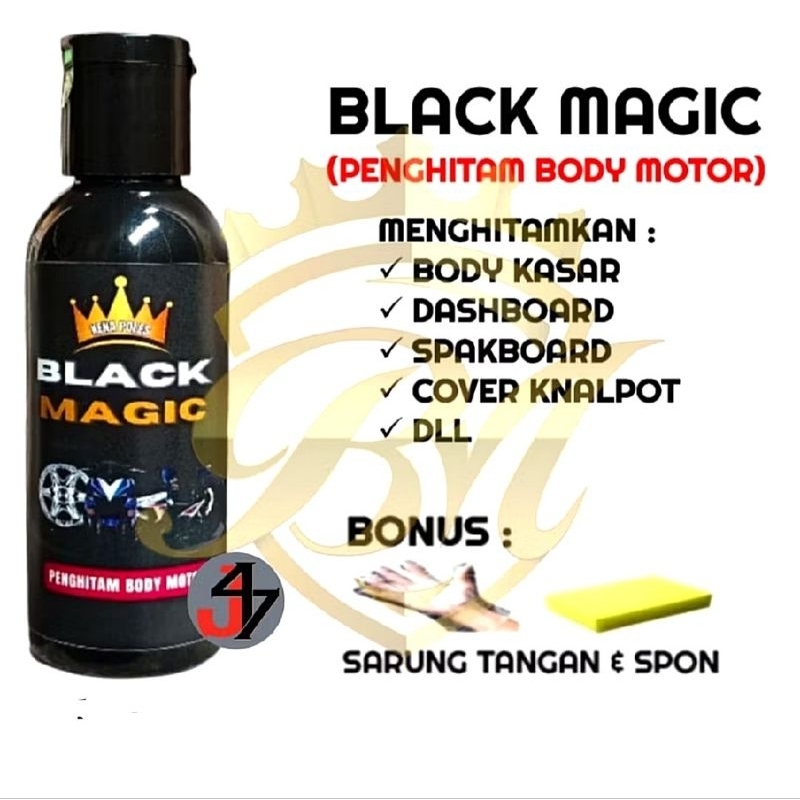 Black Magic Penghitam Body Motor