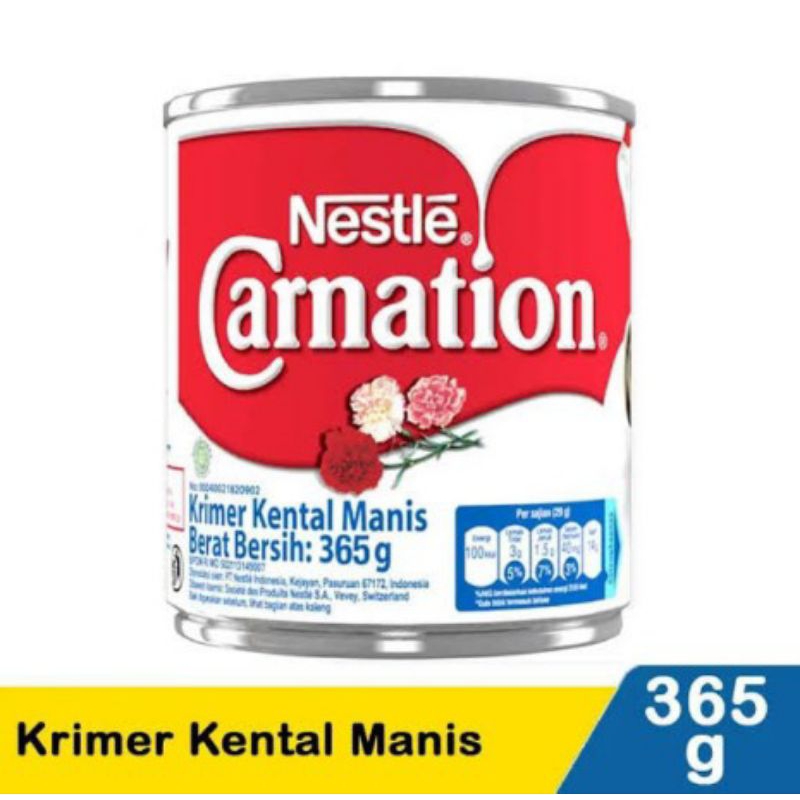 

Nestle Carnation Krimer Kental Manis 365 gr