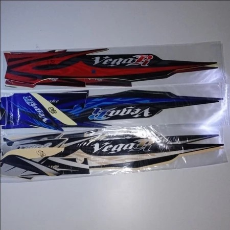 Striping Sticker Yamaha Vega R 2008 New Stiker List Body Motor Yamaha Vega R 2008 New
