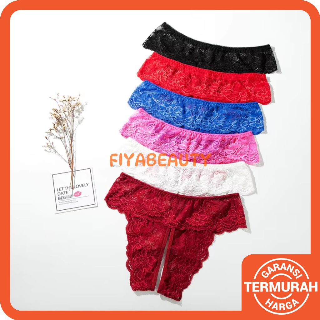 Celana Dalam 38713  Wanita Sexy Transparan Renda G String CD Wanita CD Perempuan Celana Dalam Peremp
