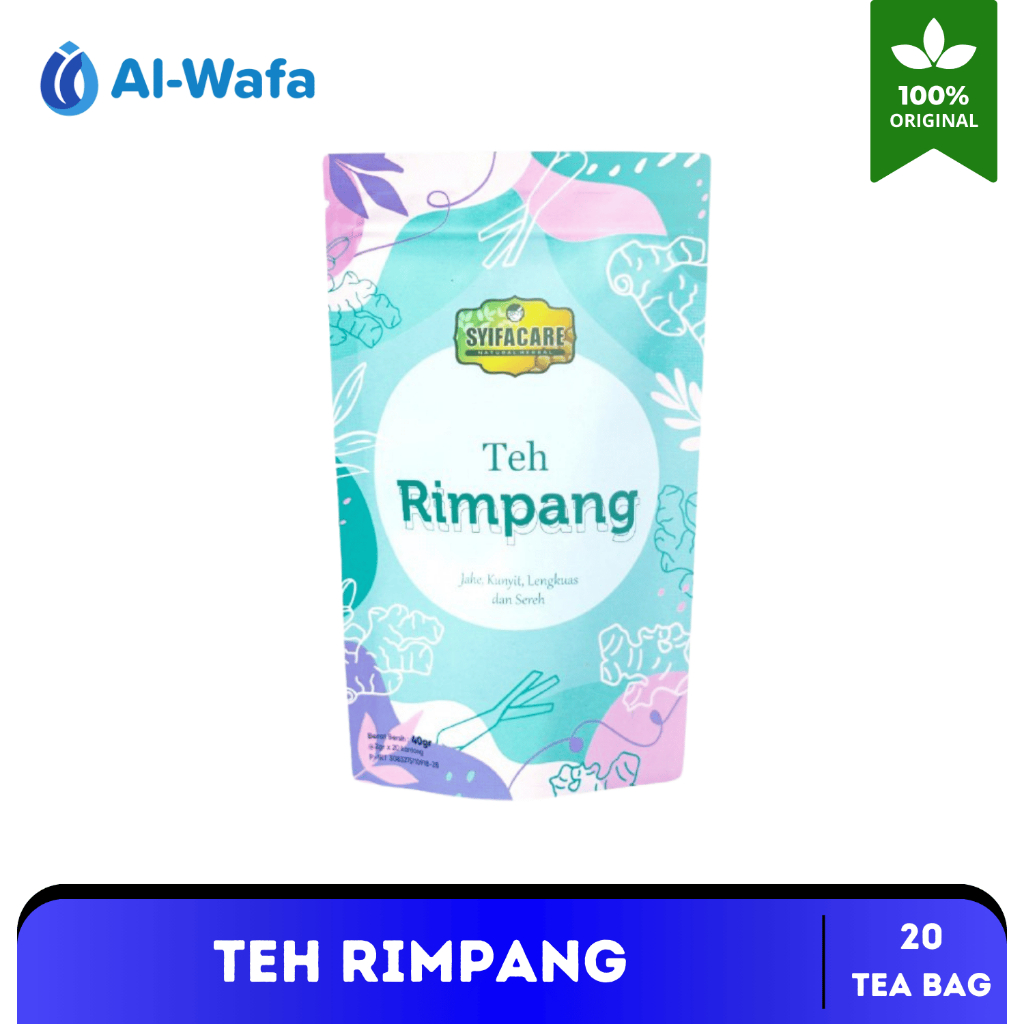 

Teh Rimpang Syifacare Teh Celup Herbal 100% Alami Tanpa Pengawet