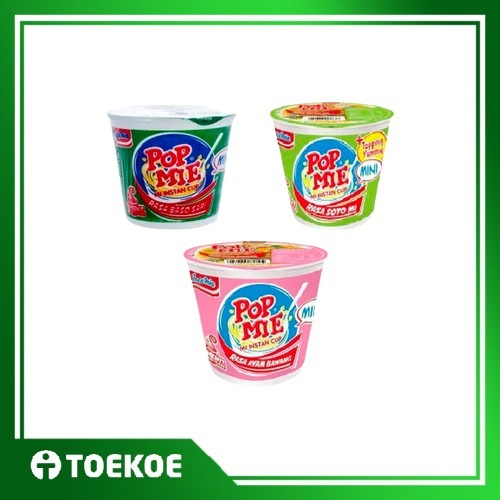 

TOEKOE Pop Mie Mini Baso Sapi Soto Mie Ayam Bawang