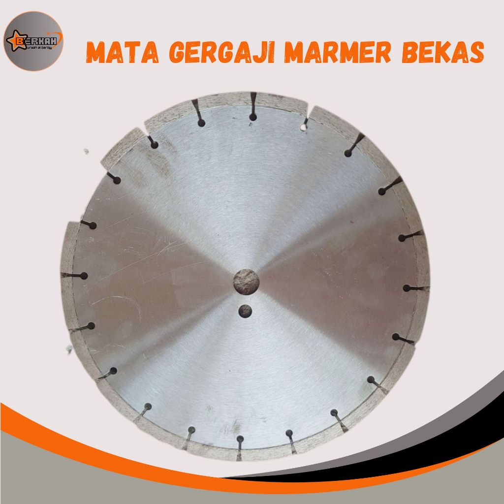 GERGAJI BATU MARMER BEKAS GERGAJI SERKEL BEKAS UNTUK BAHAN PISAU DIAMETER 35 CM STOK TERBATAS