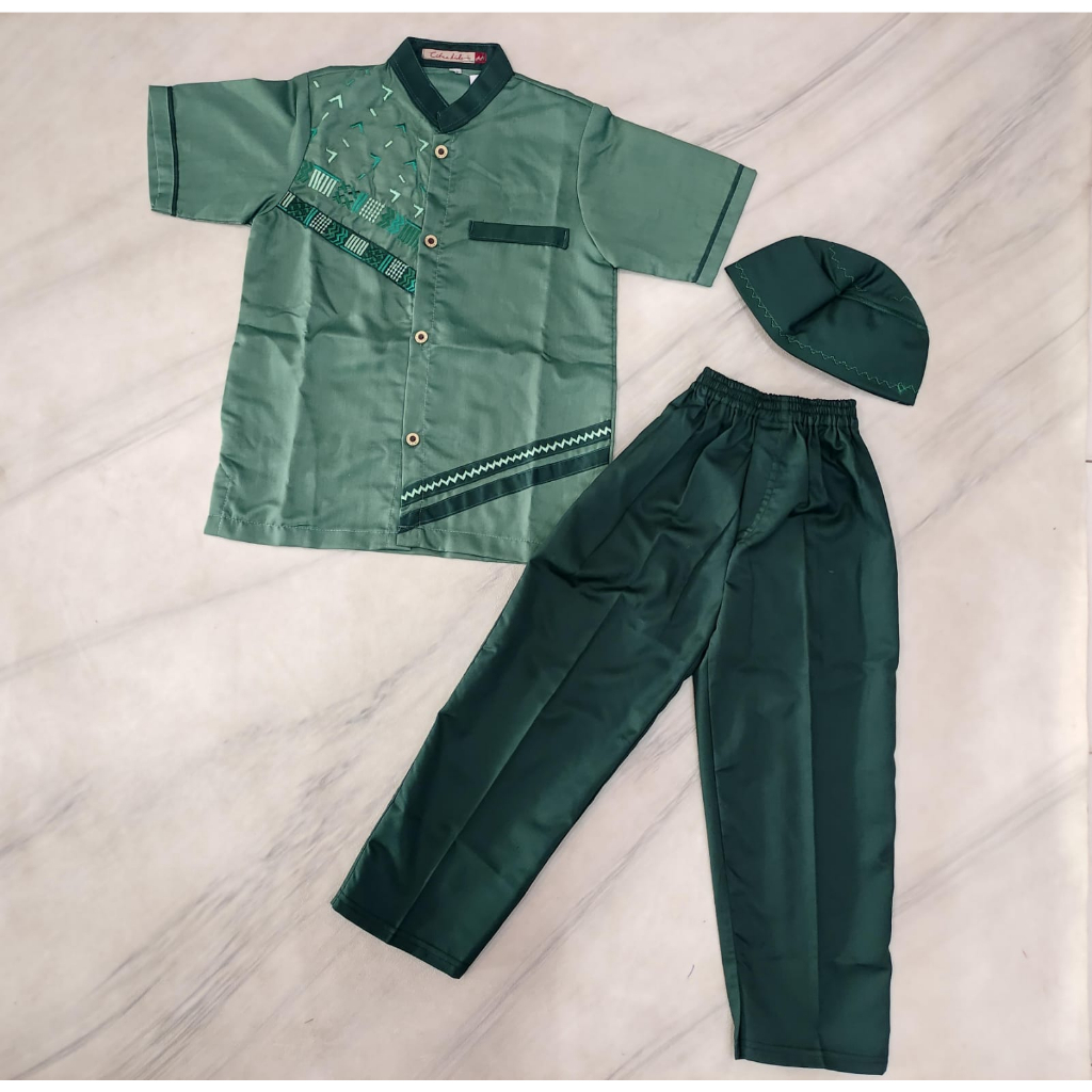 SETELAN KOKO ANAK COWOK/ SETELAN KOKO ANAK ORI BY CITRA KIDS/ BUSANA MUSLIM ANAK LAKI-LAKI/ SETELAN 