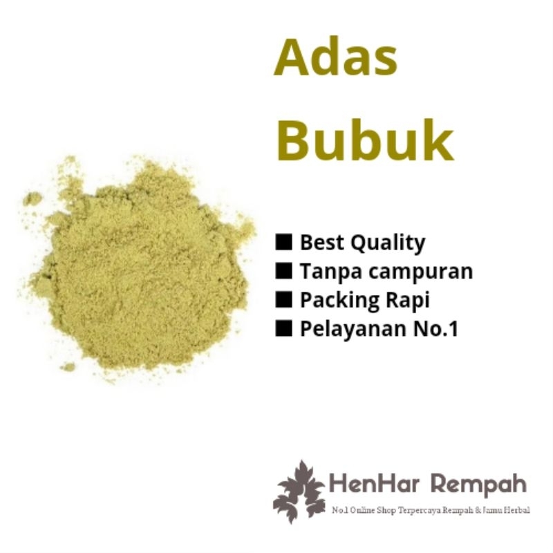 

Adas Bubuk 250 gram & 500 gram