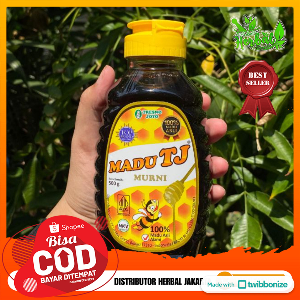 Madu TJ Murni 500gr Tresnojoyo 500 gr Original