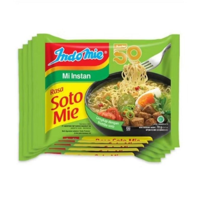 

INDOMIE SOTO ISI 5PCS