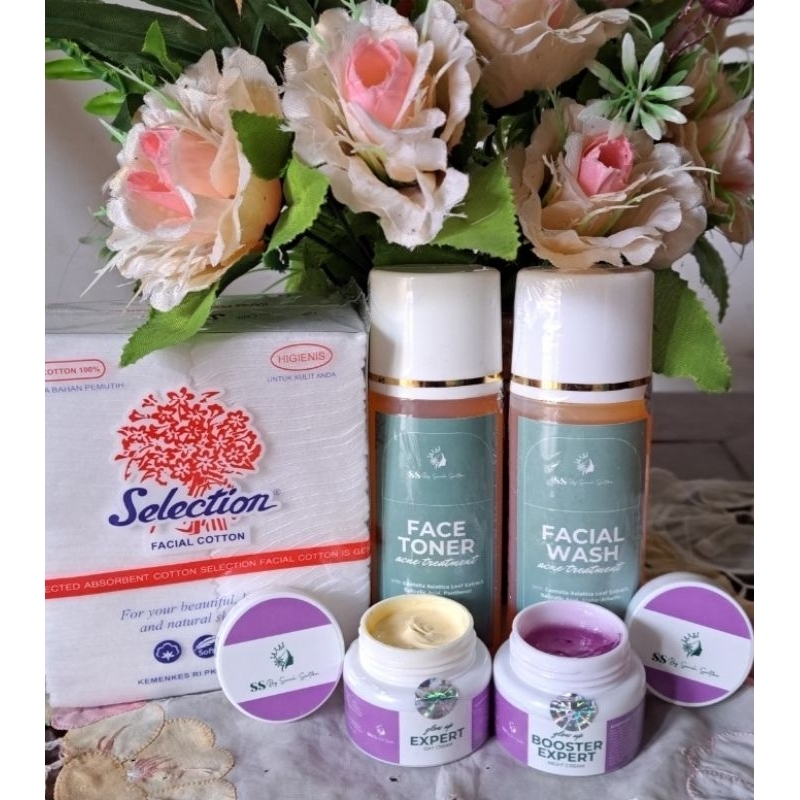 Paket Acne Treatment Jerawat BPOM Booster Terbaru SS Glow Up Sartika Diman Skincare