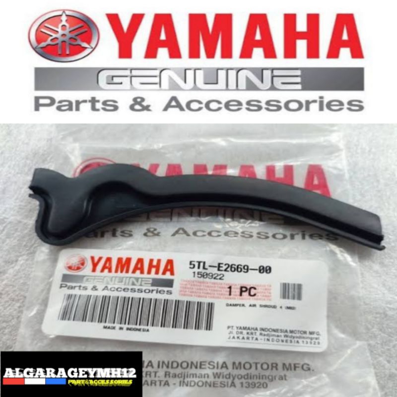 Damper Cilinder Karet Cover Mesin Blok Head Kiri Belakang Yamaha MIO SPORTY -MIO SMILE -MIO SOUL -FI