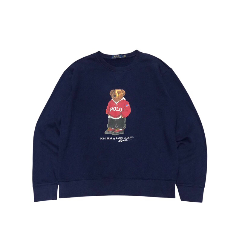 Crewneck polo bear by ralph lauren / vtg polo bear ralph lauren / sweater polo bear ralph lauren