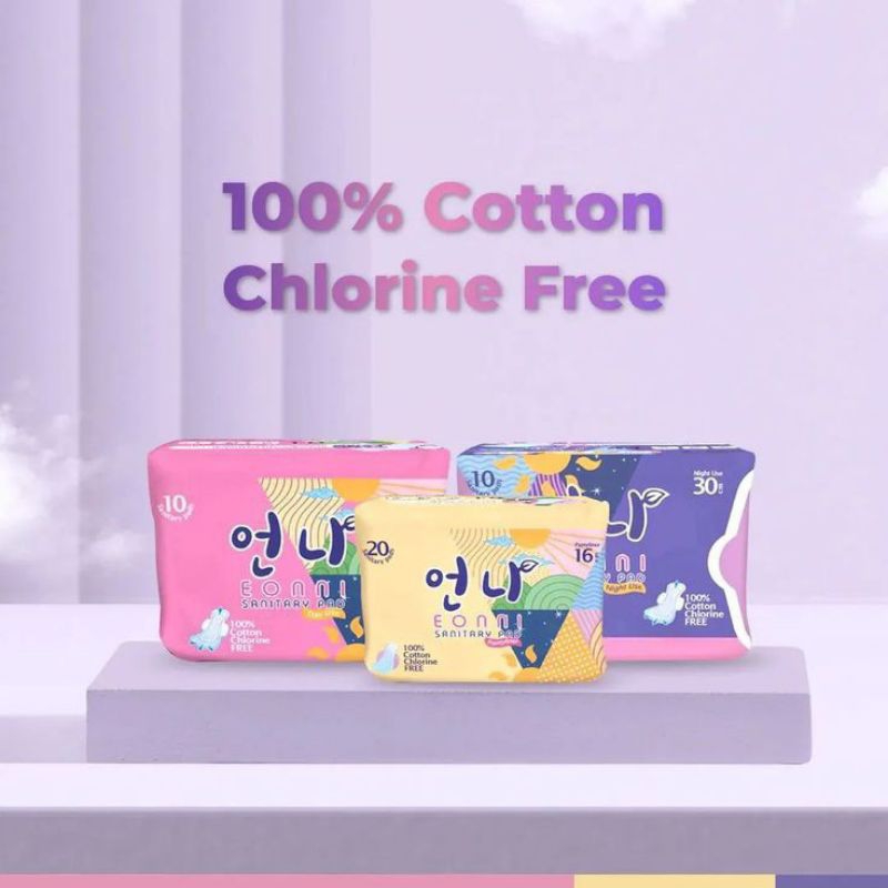 EONNI Sanitary Pads/pembalut herbal
