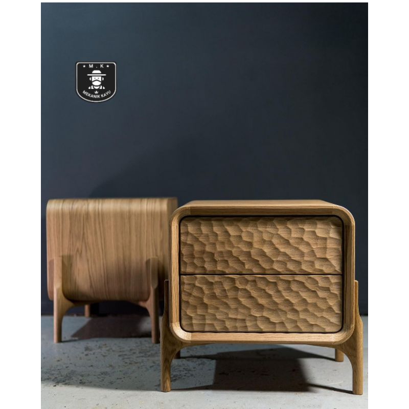 meja nakas aesthetic/nakas kayu jati