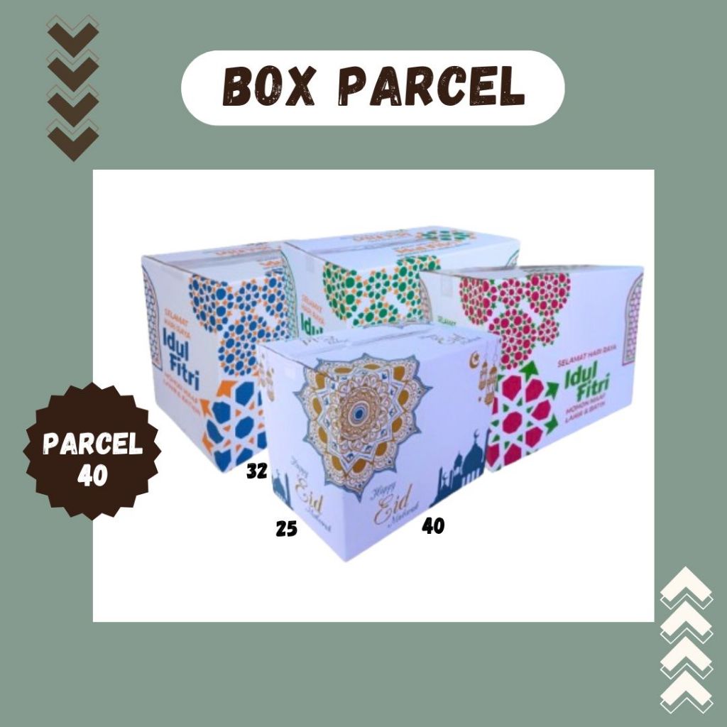 

Kardus Parcel 40x25x32 Box Ied Mubarok Dus Idul Fitri Lebaran Hampers Kotak Kemasan Karton