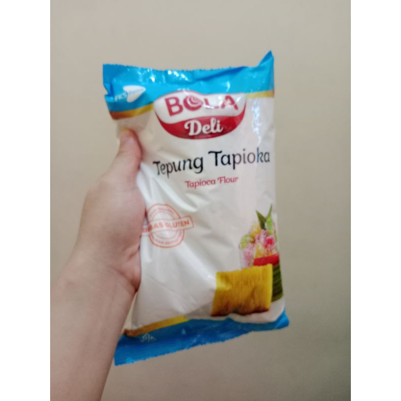 

TEPUNG TAPIOKA / SAGU MERK BOLA 500GR