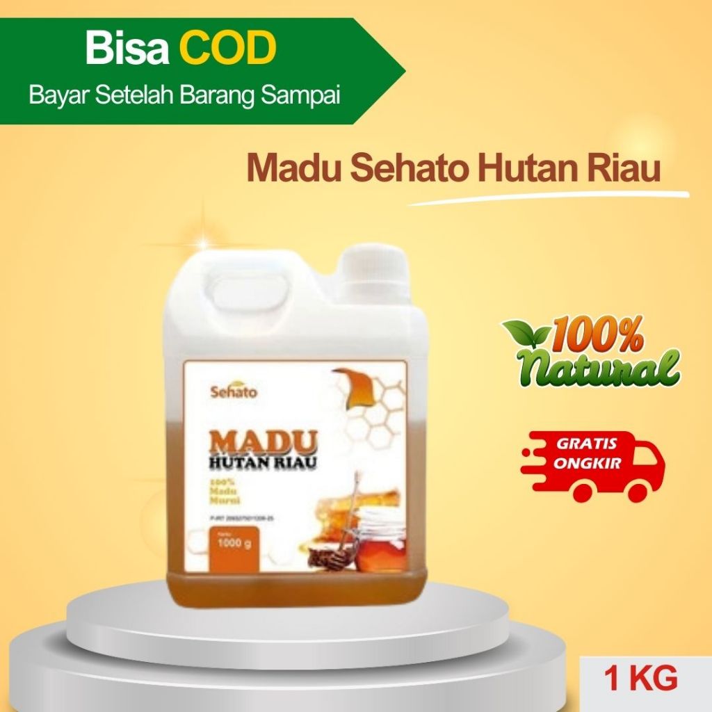 

Madu Sehato Hutan Riau 1Kg Original 100 % madu Hutan