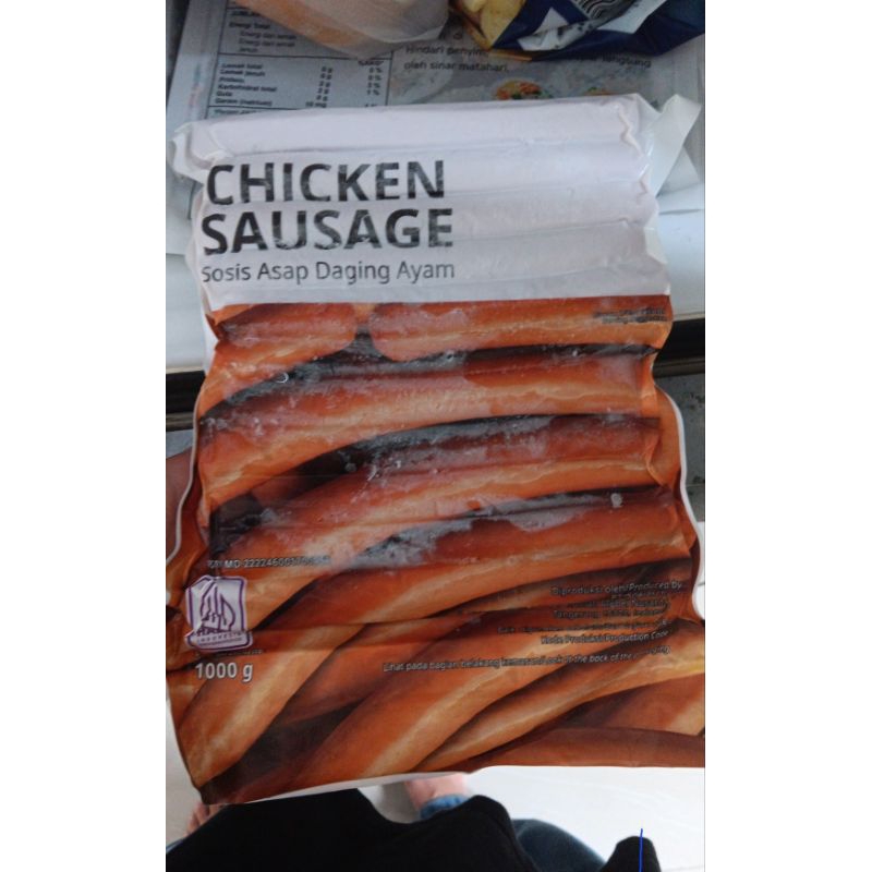 

chicken sausage ikea Sosis Asap Daging Ayam 1000g