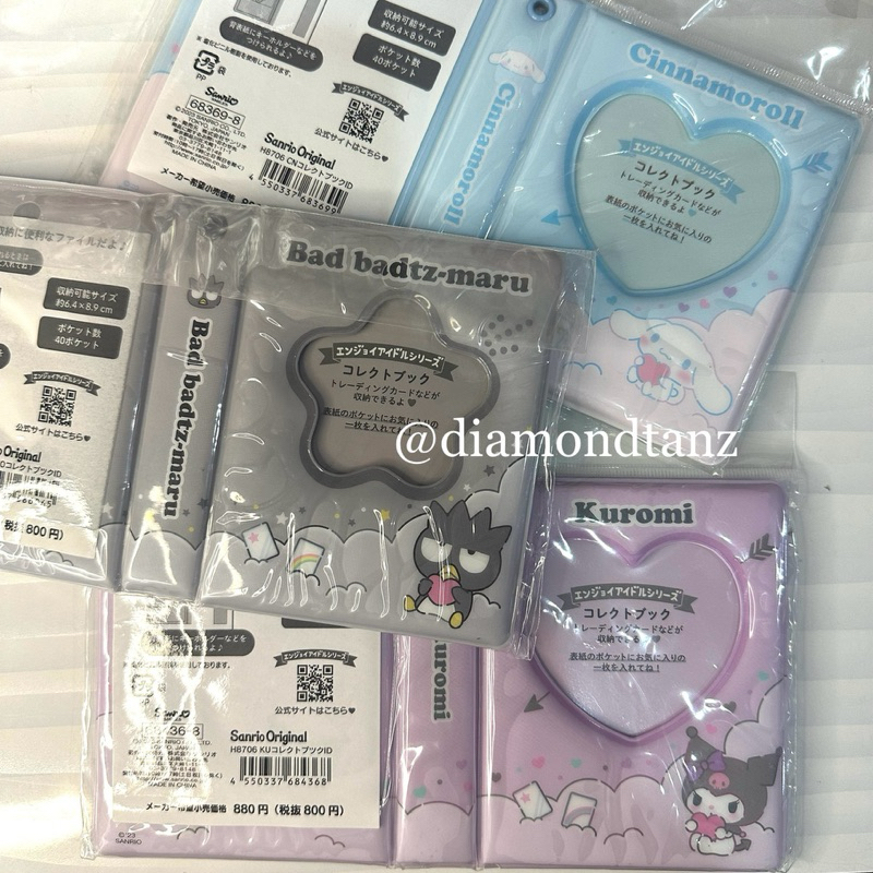 collect book colbuk binder photocard sanrio original japan official
