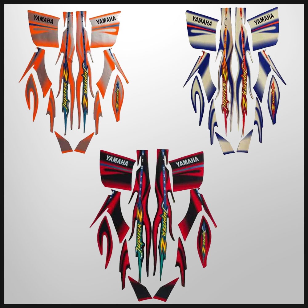 STRIPING STANDART YAMAHA JUPITER Z 2005 CW STIKER BODY JUPITER Z 2005 LIS BODY JUPITER 2005 TERMURAH