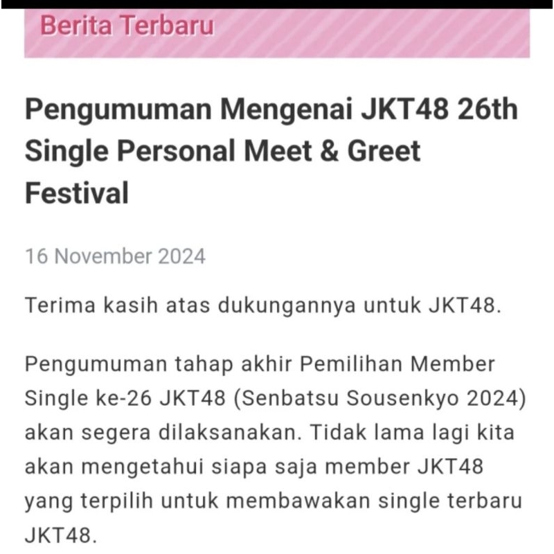 photocard jkt48 mng sousenkyo