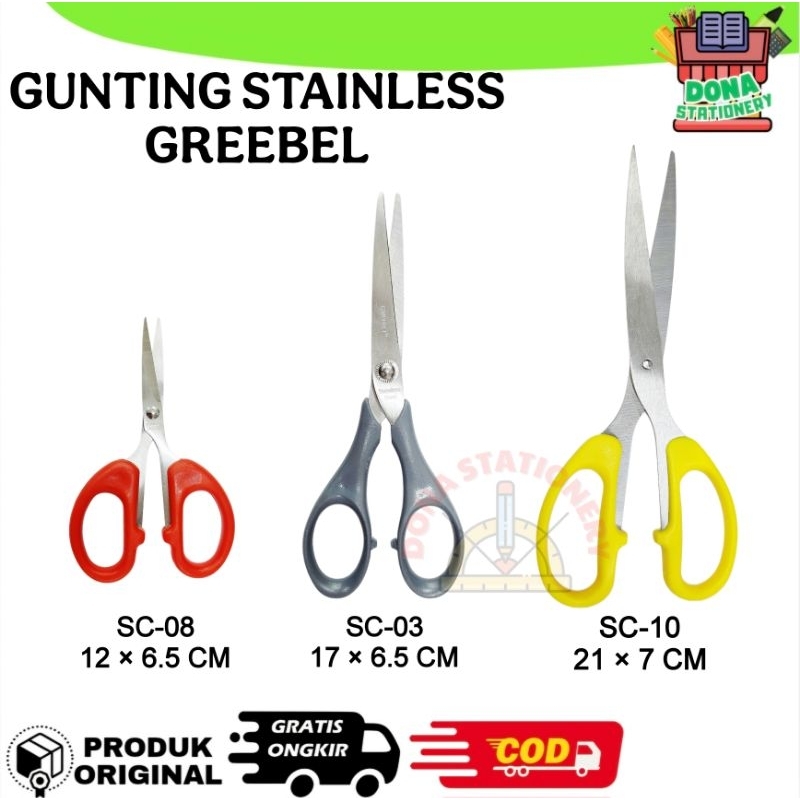 

GUNTING STAINLESS GREEBEL ANTI KARAT | GUNTING ANTI KARAT | GUNTING MURAH | NYAMAN DI PEGANG