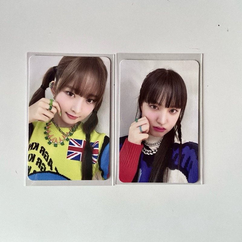 PHOTOCARD IVE REI LIZ POB SSQ AFTER LIKE