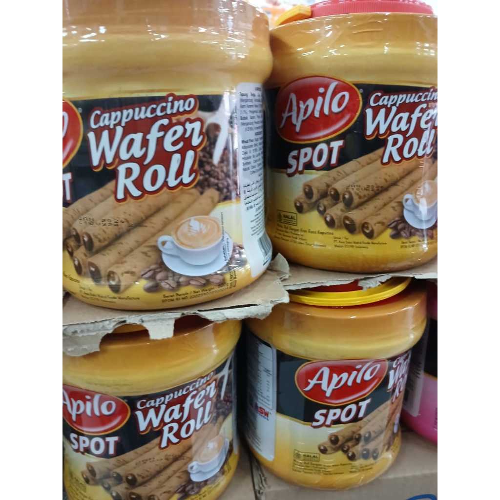 

Apilo Wafer Roll Astor Coklat , Strawberry , cappuccino Toples 500 gram