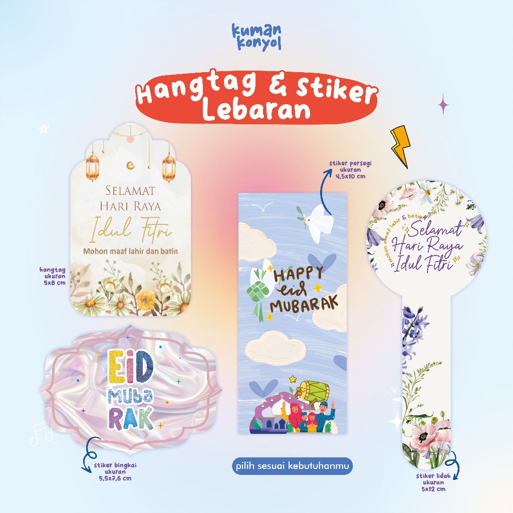 

[ ISI 5 ] PERLENGKAPAN HAMPERS ◼ IDUL FITRI ◼ LEBARAN ◼ HANG TAG ◼ HANGTAG ◼ STIKER ◼ STIKER LIDAH