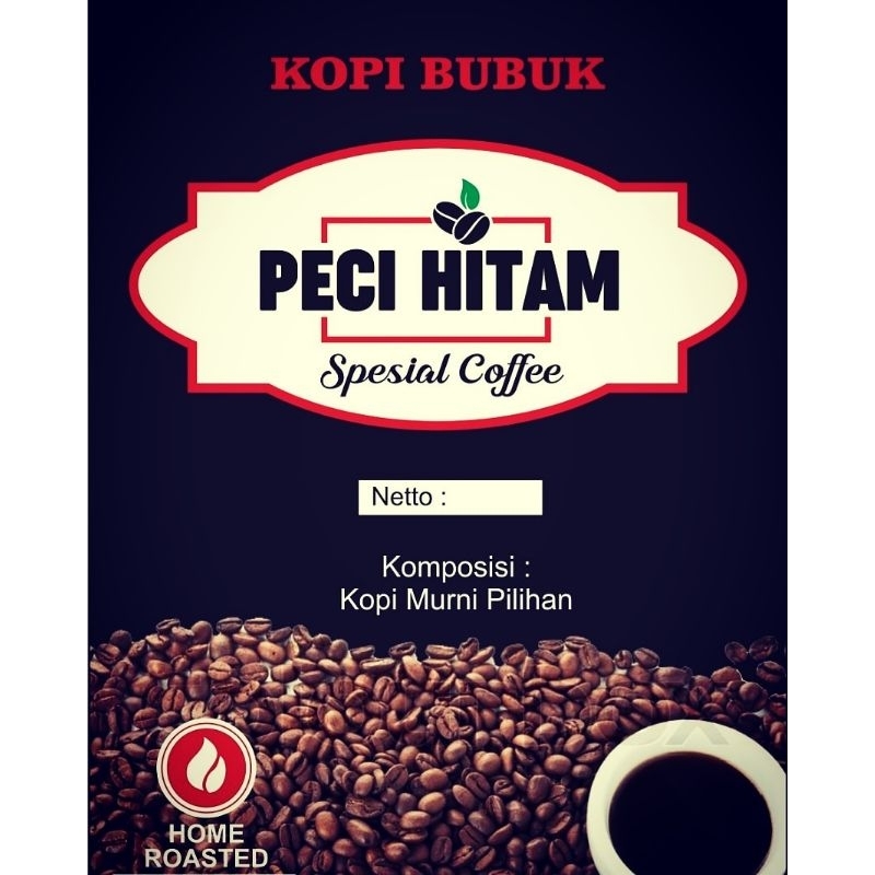 

Kopi Bubuk Pecih Hitam Spesial Coffee