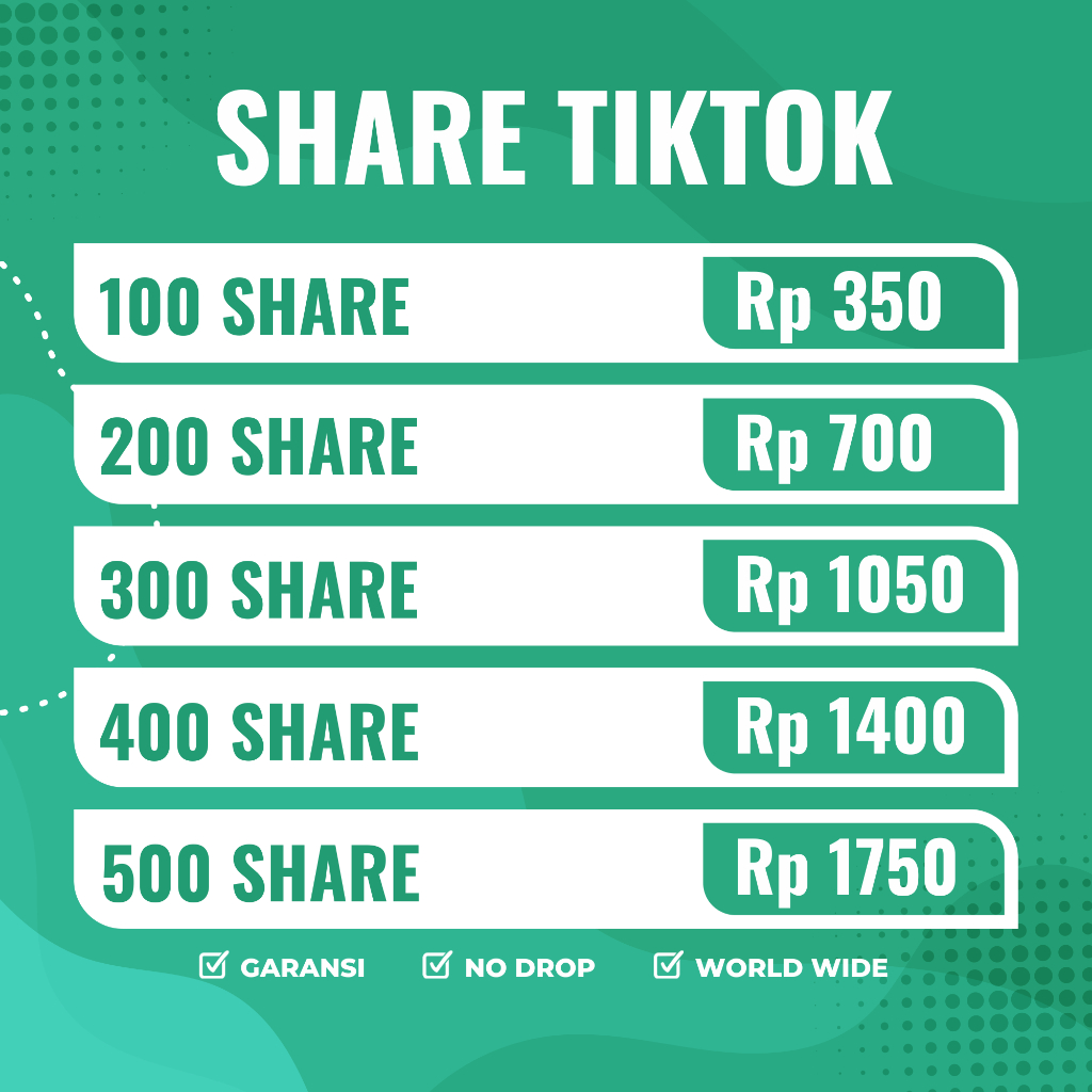 Share Tiktok Fyp Pemanen Tiktok Share Fyp Proses Super Cepat