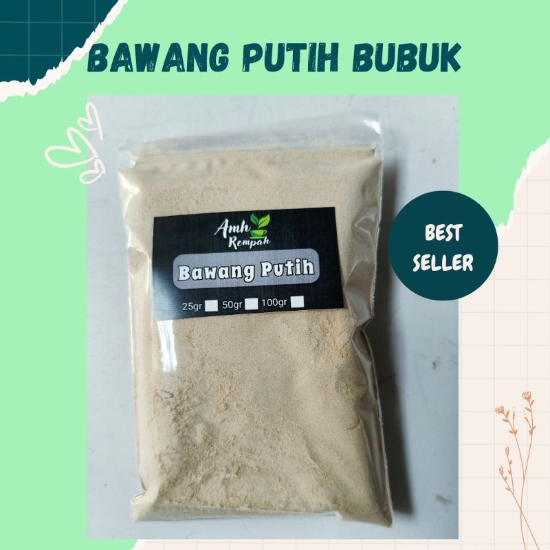 

Bawang putih bubuk,garlic powder murni kemasan 100gram