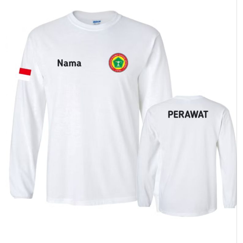 custom kaos shirt kaos kerja perawat bisa untuk pria dan wanita