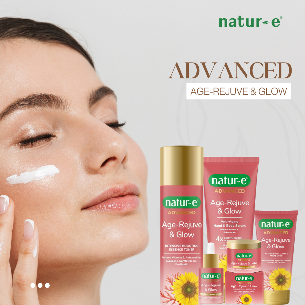 ❤️ NATUR-E ❤️ ADVANCED ANTI AGING ORIGINAL BPOM | NATURE SERUM | DAY CREAM | NIGHT CREAM | EYE CREAM