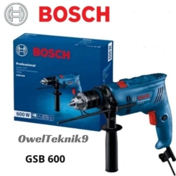 OwelTeknik9 Mesin.Bor Impact 13mm BOSCH GSB 600/Mesin Bor Listrik 13mm BOSCH GSB 600/Mesin Bor Beton