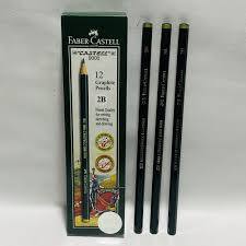 

[ PACK ] Pensil 2B Hitam Untuk Ujian - Faber Castell Graphite Pencils MURAH! CV4