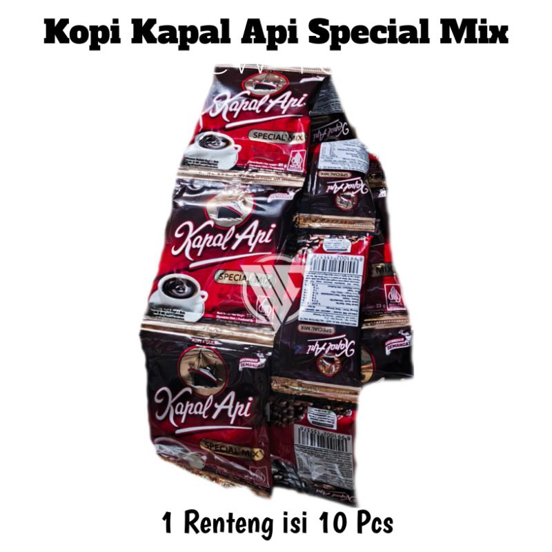 

KOPI KAPAL API SPECIAL MIX | Kopi Hitam + Gula | Kopi Instan Renteng