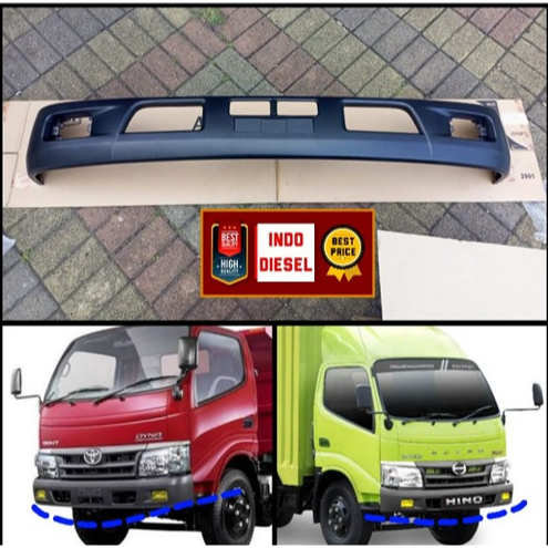 BEMPER BUMPER DEPAN HINO DUTRO TOYOTA DYNA SAURUS *ori quality 1203