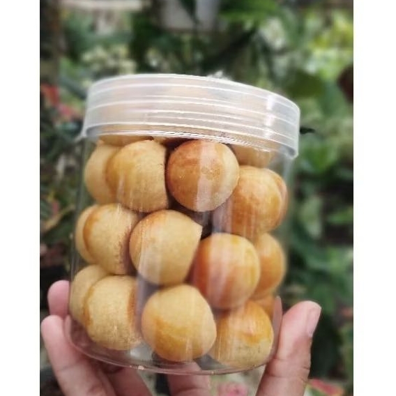 

Kue kering cookies nastar lembut putri salju | toples kecil 500ml