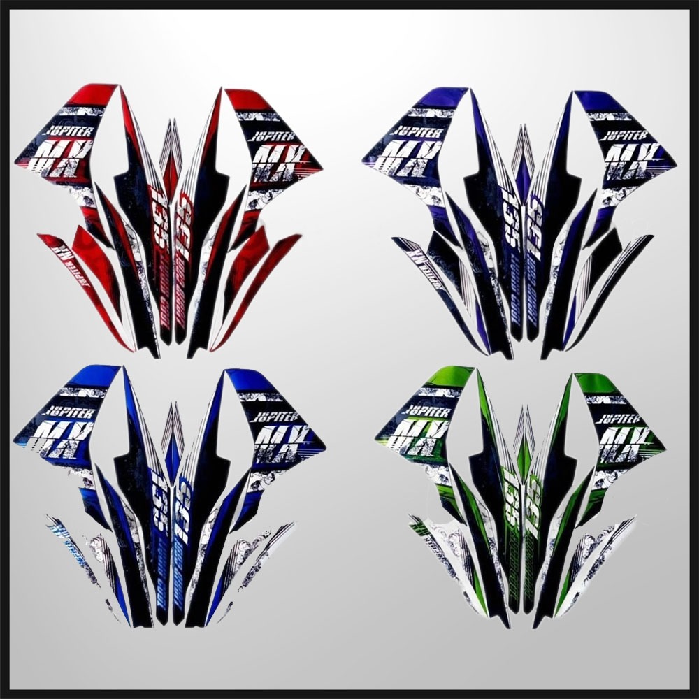 STRIPING STANDART YAMAHA JUPITER MX 2013 STIKER BODY JUPITER MX 2013 LIS JUPITER MX 2013 TERMURAH